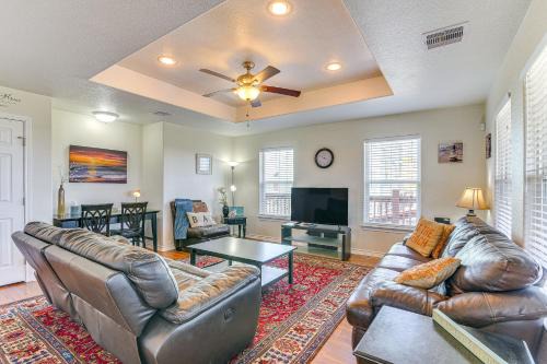 Surfside Beach House | Steps to Surfside Beach ADA-Friendly Home