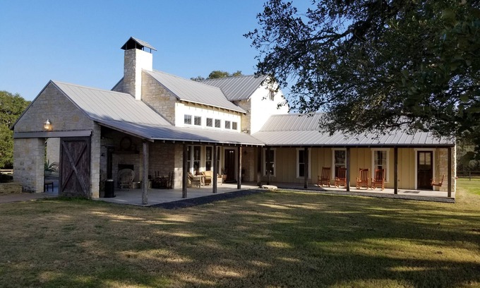 Round Top Other | Stone Farmhouse With Guest House/Bunkroom at Starlight Farm near Round Top.