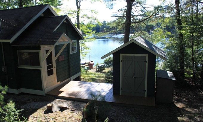 Barnstead Cabin | Stone Turtle Cabin on Huntress Pond