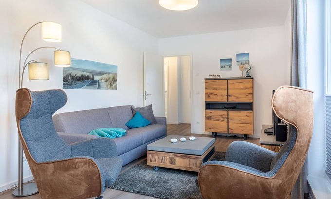 Boltenhagen Apartment | Strandnahes Familienapartment mit Toller, Sonniger Dachterrasse und Zwei Bädern - Aparthotel