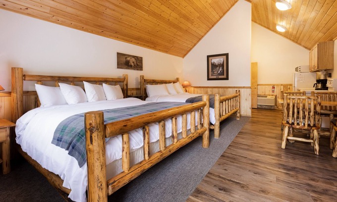Whitefish Resort | Studio 2 King Bed, Full Bath, Full Kitchen 10 Minutes from West Glacier Park!