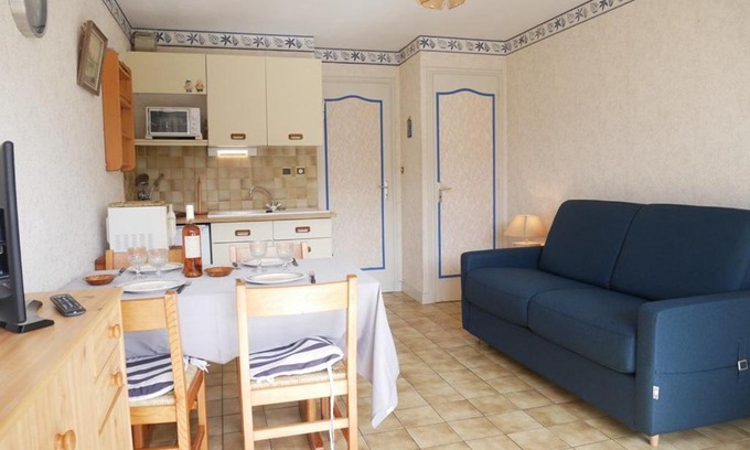 Carnac Apartment | Studio cabine à 50m de la plage avec terrasse et parking, Carnac - FR-1-477-119