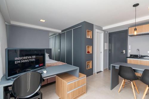 Matriz Apartment | Studio Central em Andar Alto - ALL1507