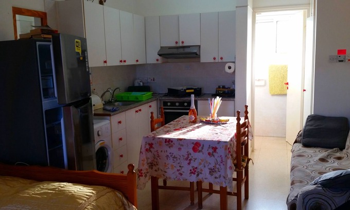 Ayia Marina Chrysochous Apartment | Studio First floor 50m near the sea, 28 square meters, kitchen fully equipped