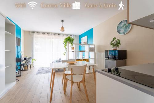 Bourg-en-Bresse Apartment | Studio GDX Privilége - Bourg en Bresse - Centre ville & Gare