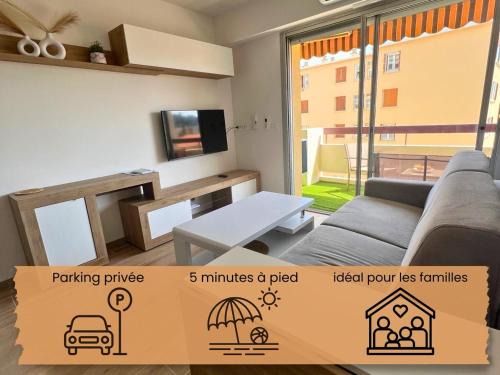 Roquebrune-Cap-Martin Apartment | Studio Kialeo près de la plage avec parking voiture