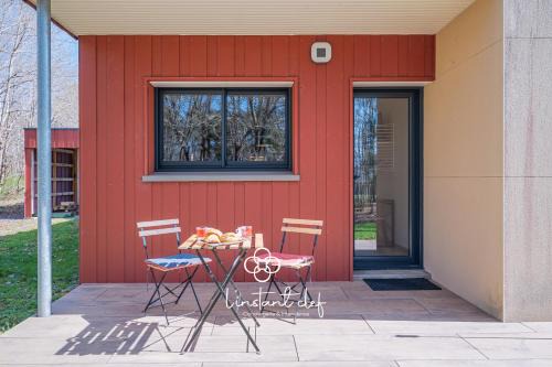 Guecelard House | Studio "La Citrie" Terrasse, chevaux et nature