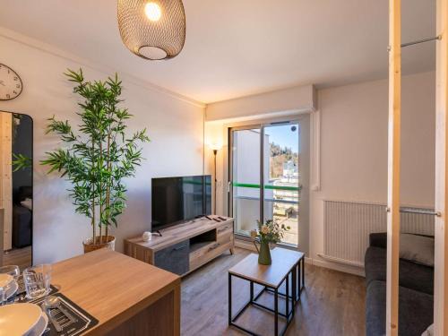 Eaux-Bonnes Apartment | Studio moderne pour 2 personnes avec cuisine équipée et TV à Gourette - FR-1-400-122