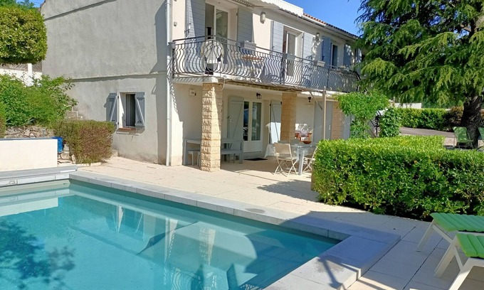Mimet Apartment | Studio on the ground floor of a villa with swimming pool classified 3 *
