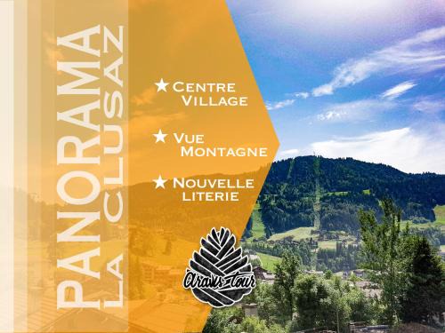 La Clusaz Apartment | Studio Panorama - Vue montagne et village, Centre la Clusaz - AravisTour