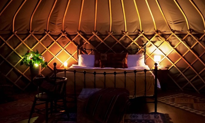 Largs Cabin | Stunning Premium Yurt in Kelburn Estate near Largs