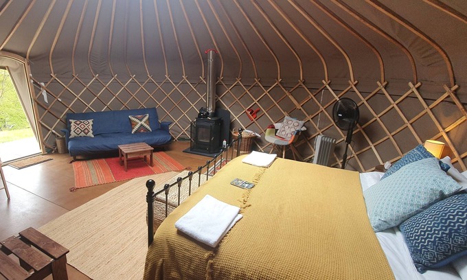 Largs Cabin | Stunning Premium Yurt in Kelburn Estate near Largs