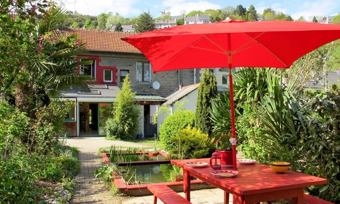 Plerin House | Stunning private villa for 4 guests with WIFI, TV and patio