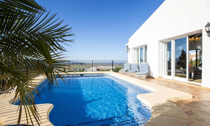 Monte Pego House | Stunning private villa with A/C, WIFI, private pool, TV, terrace, pets allowed and panoramic view