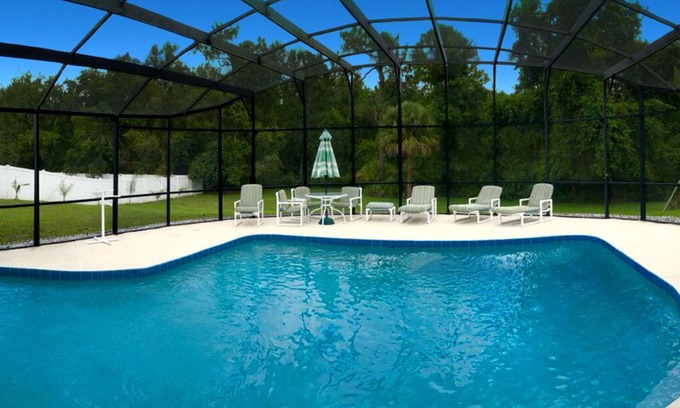 Lindfields Villa | STUNNING VILLA, LARGE PRIVATE POOL & CONSERVATION VIEWS - 4 Miles from Disney!