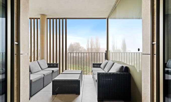 Gasperich Apartment | Stylish 1BR Apt w Balc Cloche dOr