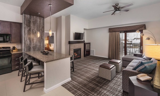 Park City Resort | Stylish Condo in the Heart of Canyons Village w/Resort Pool, Ski Valet & More!