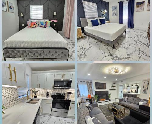 Lawsona - Fern Creek House | Stylish Duplex walk To Lake Eola Orlando. Sleeps 8