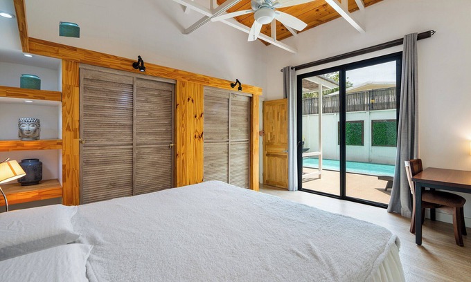 Potrero House | Stylish Modern Home with a Tranquil Outdoor Oasis, Spacious Open Floor Plan, and Private Swimming Pool