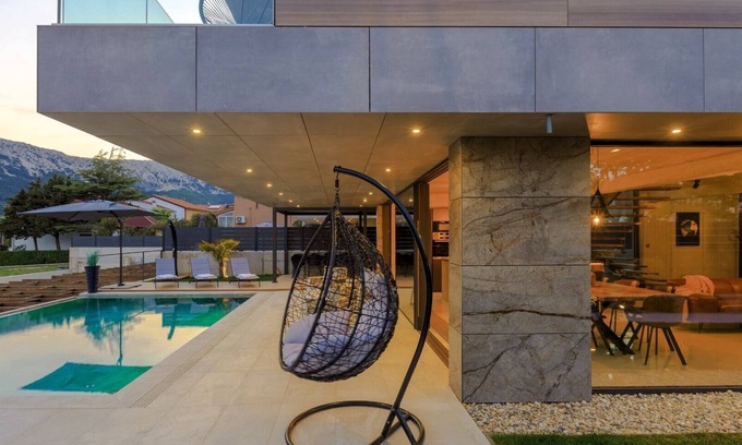 Baska Villa | Stylish Villa Besca with heated infinity pool