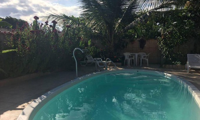 Bairro da Enseada House | Suíte 5 com piscina e wi-fi em Caraguatatuba