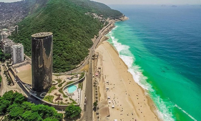 Sao Conrado Apartment | Suíte Com Vista pro Mar no Hotel Nacional
