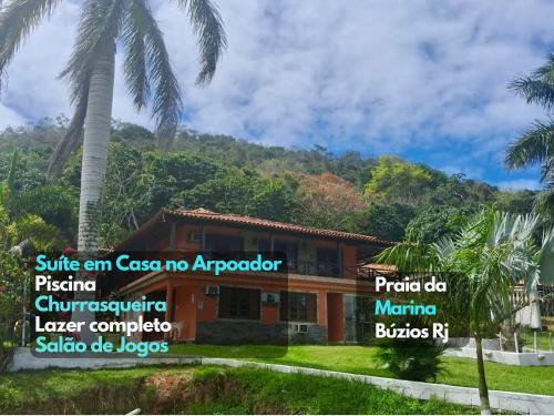 Arpoador House | Suíte1 Pousada Arpoador a pé da Praia Búzios