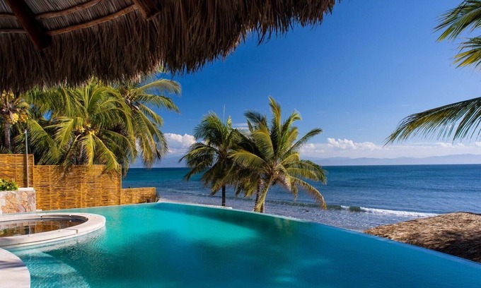 Punta de Mita Villa | Suenos del Alma, a 5-bedroom beachfront villa overlooking Banderas Bay in Mexico