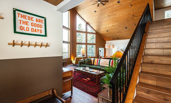 Cle Elum Ski Chalet | Summer camp is here at Cle Elum Cabin! Featuring a private hot tub, shuffleboard, games galore, fully stocked kitchen and much more!