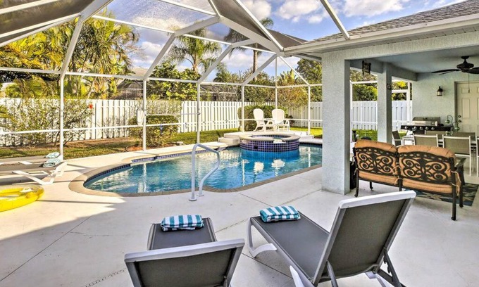 Caloosahatchee Villa | Sun-Dappled Cape Coral Oasis, 5 Mi to Beach!