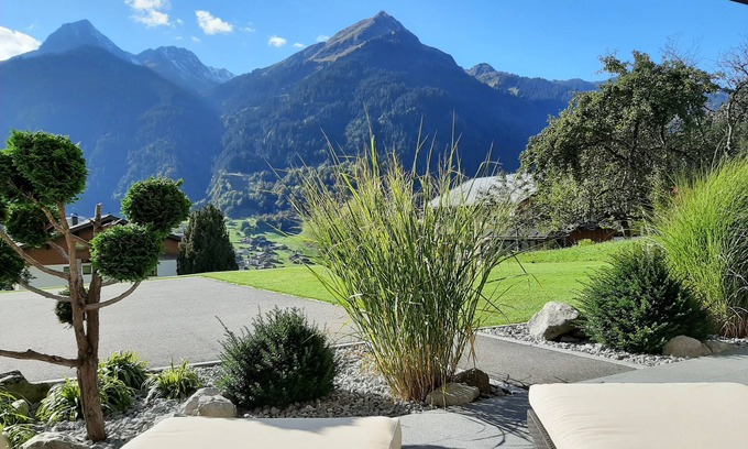 Sankt Gallenkirch Apartment | Sunny, central yet quiet location with fantastic views!