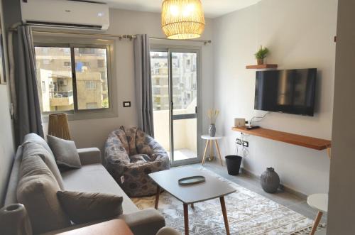 Heliopolis Apartment | Sunny Haven 1BR Apartment near Cairo Airport