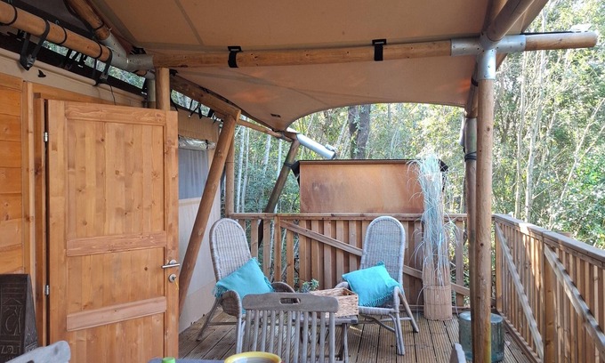 Monterotondo Marittimo Other | Super equipped family Glamping tent