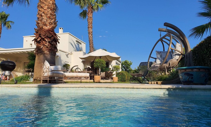 Lattes Villa | Superb Andalusian villa, on 3,000 m2 of gardens, heated swimming pool