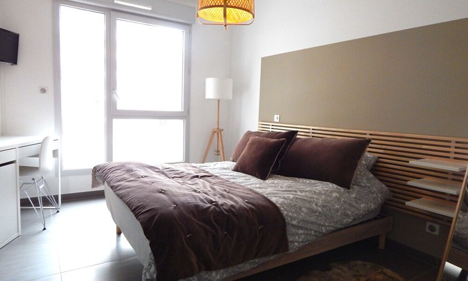 Aiguelongue House | Superbe Appart T3 Proche Centre-ville et Plages