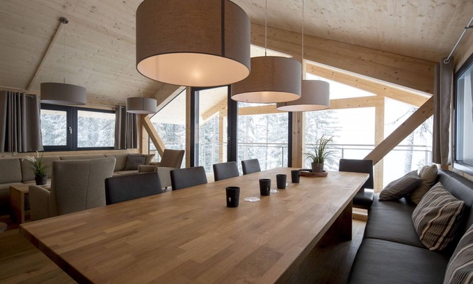 Pichl-Preunegg House | Superior Chalet # 11 with IR sauna & whirlpool inside