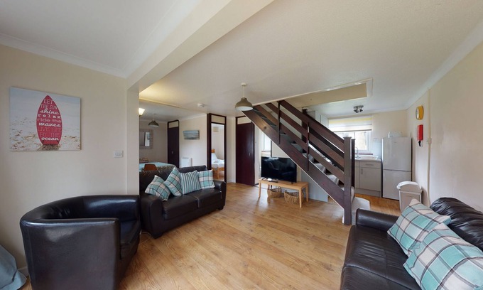 Saint Erth Praze Apartment | Surrounded by trees, and grassy areas and just a short walk from the on site facilities