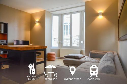 Tourcoing Apartment | T2, Centre ville, Gare 600m, Prox Lille, Terrasse