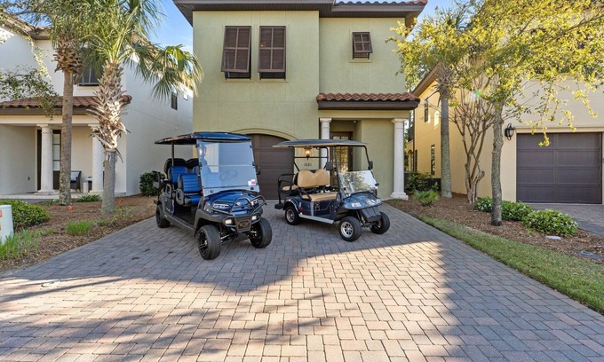 Villa Lago House | 🌊🏌️Tees & Tides | 2 Golf Carts | Golf Course Views | Free Golf!