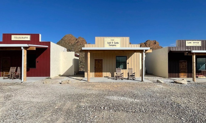 Study Butte-Terlingua Cabin | Ten Bits Ranch - Room # 20 - Law Office