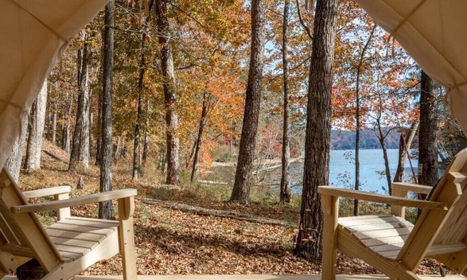 Iuka RV Rental | Tentrr State Park Site - Mississippi JP Coleman State Park - Shady Bluff C - Sin