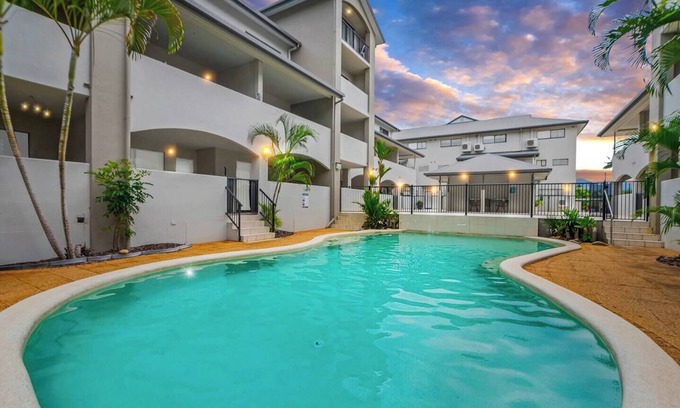 Parramatta Park Apartment | Terraces on Martyn A Breezy Tropical Pool Retreat