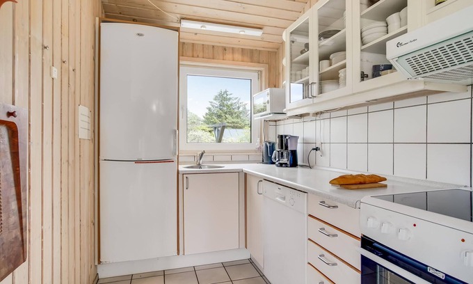 Hirtshals House | The beautiful vacation home is well placed at the end of a dead end street.