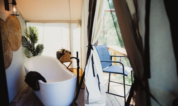 Cadiz RV Rental | The Chetopa, Luxury Safari Tent