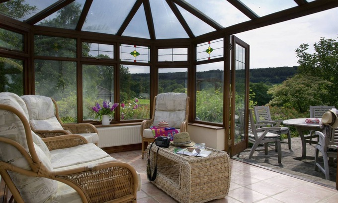 Cullompton Other | The Farm House with large garden and views with a private hot tub as an option