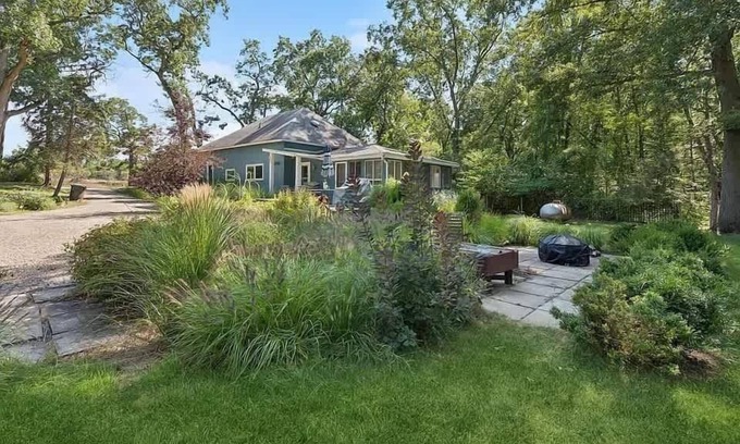 New Buffalo Cottage | The Hideaway House - Private, Peaceful, Cozy