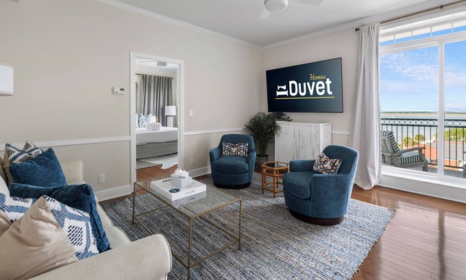 South of Broad Apartment | The Lookout- 1bd/1ba w. Stunning Water Views!
