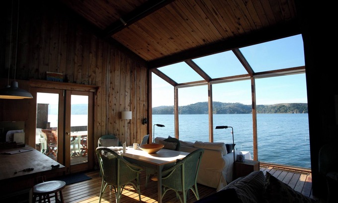 Marshall House | The Poets Loft: 2-bedroom house over Tomales Bay with stunning views in Marshall