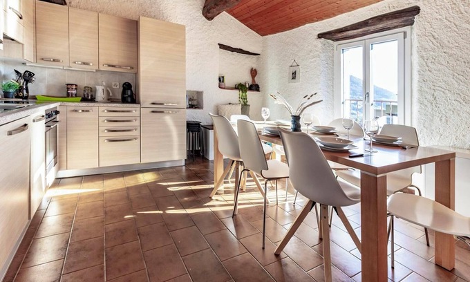 Sagno Apartment | The Rustic Floor 1