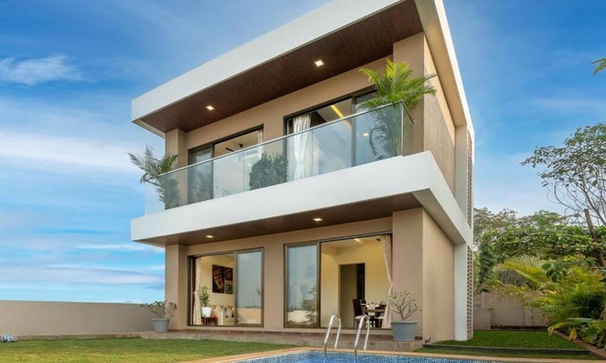 Karjat Villa | The Sky Deck Villa - 3BHK With Private Pool & Lawn